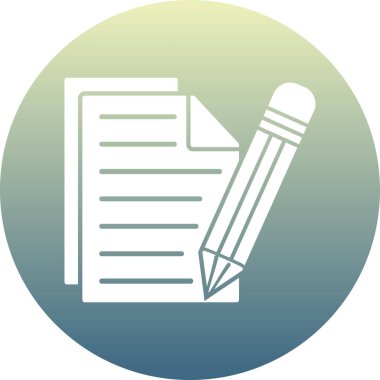 Dosya vektör simgesi modern basit vektör illüstrasyonu