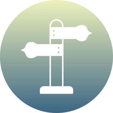 Modern simgenin vektör illüstrasyonu