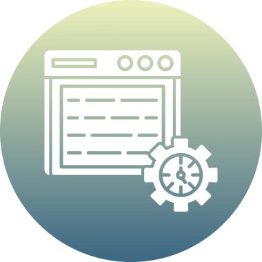 seo modern simgesinin vektör illüstrasyonu