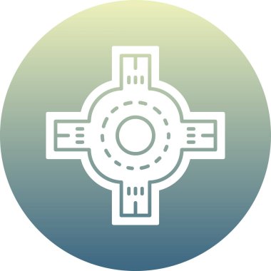 beautiful target vector glyph icon