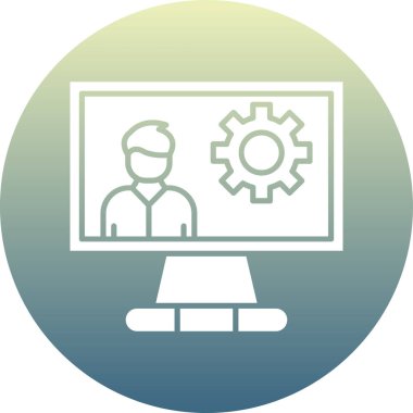 Web tasarım simgesi. vektör illüstrasyonu