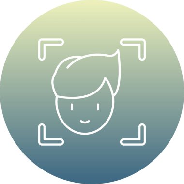 Çocuk simge vektör çizim