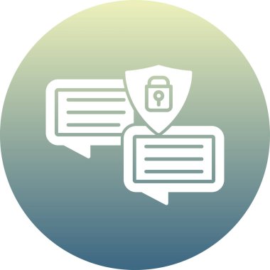 Modern bir simgenin vektör illüstrasyonu