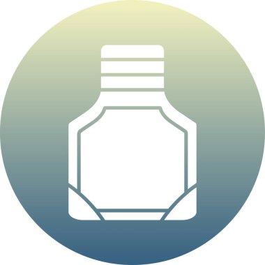 Parfüm simgesi, basit vektör çizimi