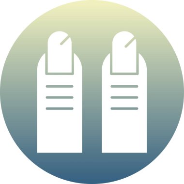 Modern eğitim ikonunun vektör illüstrasyonu