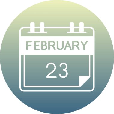 Takvim takviminde 23 Şubat tarihi