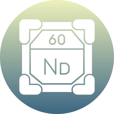 Benzersiz vektör illüstrasyon simgesi