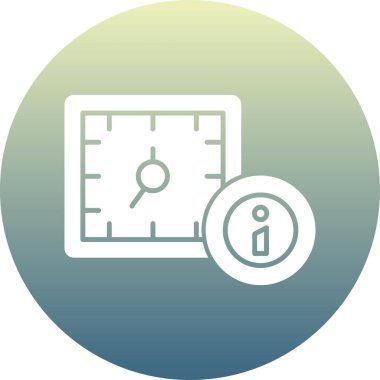 Pusula simgesinin vektör illüstrasyonu