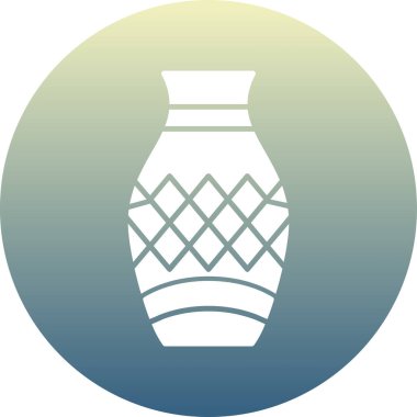 Düz dizaynlı mumu olan bir bardak ile şişe vektör simgesi