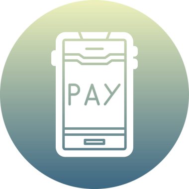 Modern vektör simgesini öde