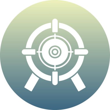 vektör hedef simgesi