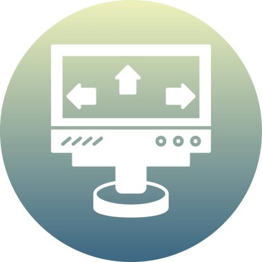 seo modern simgesinin vektör illüstrasyonu