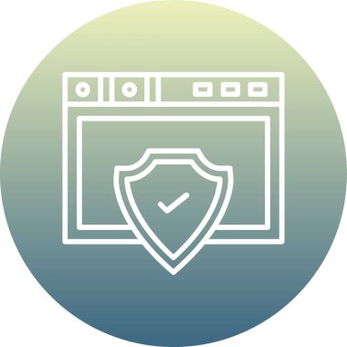 Modern b 'nin vektör illüstrasyonu