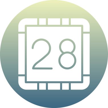 Modern b 'nin vektör illüstrasyonu eksik simgesi