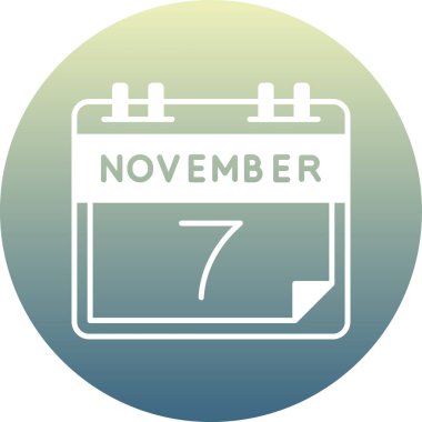 Kasım 'ın 18' i bir günlük takvimde geçiyor.