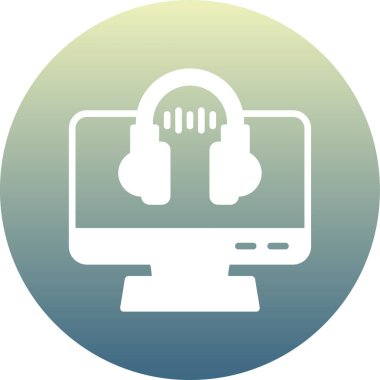 bilgisayar vektör simgesi modern illüstrasyon