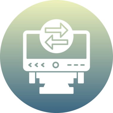 seo modern simgesinin vektör illüstrasyonu