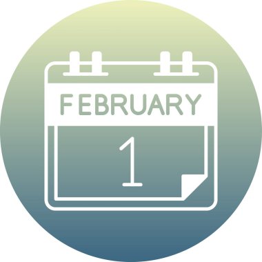 Şubat tarihli takvim