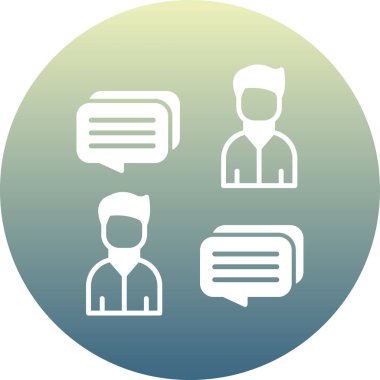 İş ve finans simgesinin vektör illüstrasyonu