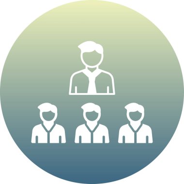 iş simgesi vektör illüstrasyonu