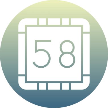 seo modern simgesinin vektör illüstrasyonu