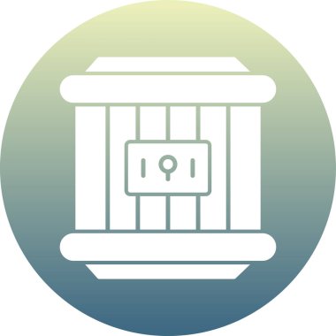 Modern ikon vektör illüstrasyonu, yaz