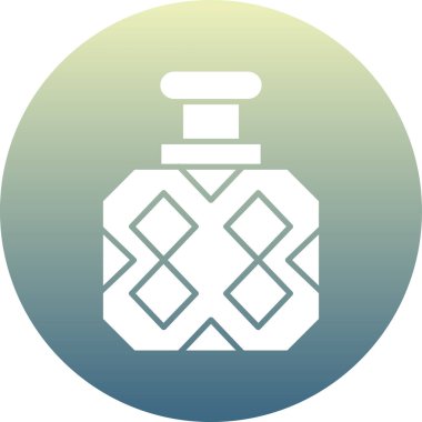 Bir şişe şarabın vektör çizimi