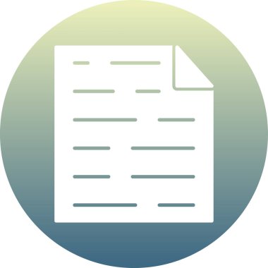 Belgenin vektör illüstrasyonu