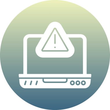 üçgen ekran vektör resimli dizüstü bilgisayar