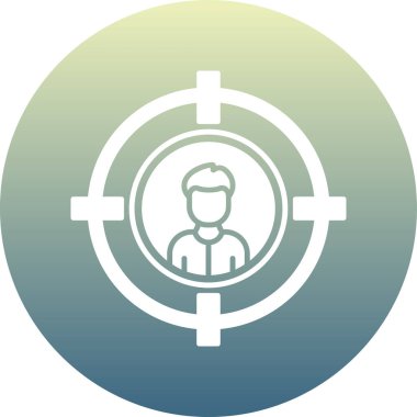 Vektör Adam Simgesi illüstrasyonu