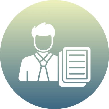 İş adamının vektör illüstrasyonu