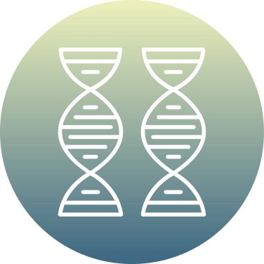 Moda tarzında DNA simgesi