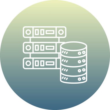 seo modern simgesinin vektör illüstrasyonu