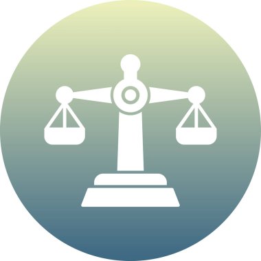 Ölçek simgesi. bu düz yuvarlak kare vektör gri renk gri ve gri renkler beyaz arkaplanda.