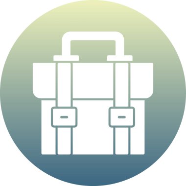 çanta çanta çanta simgesi düz stil