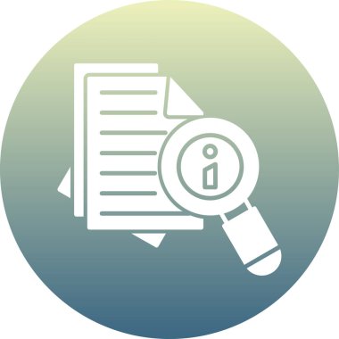 Arama simgesinin vektör illüstrasyonu