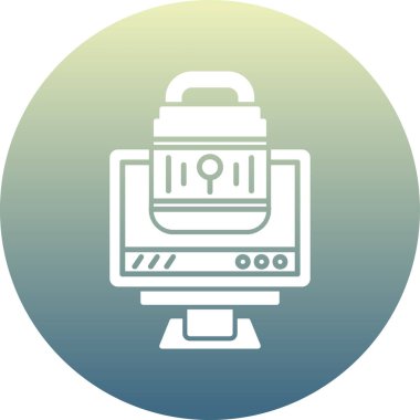 Modern kameranın vektör illüstrasyonu simgeden yoksun