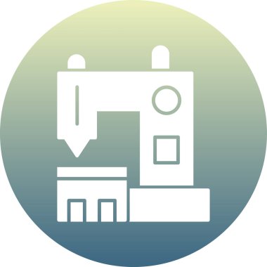 Modern yapı simgesinin vektör illüstrasyonu