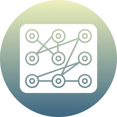 seo modern simgesinin vektör illüstrasyonu