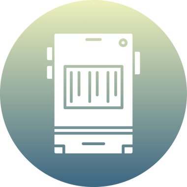 Modern b 'nin vektör illüstrasyonu eksik simgesi