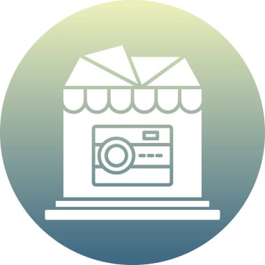 seo modern simgesinin vektör illüstrasyonu