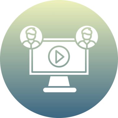 seo modern simgesinin vektör illüstrasyonu