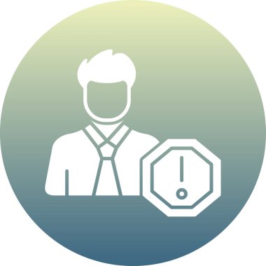 İş adamının vektör illüstrasyonu