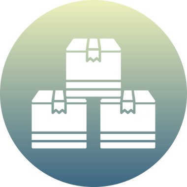 Hediye kutuları simgesi. Basit bir çizim. Web ve mobil için hediye vektör sembolü.