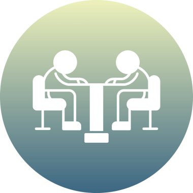 İş ve finans simgesinin vektör illüstrasyonu