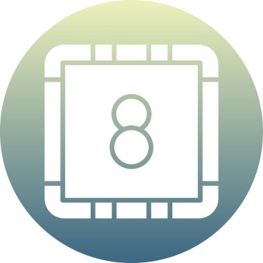 Modern b 'nin vektör illüstrasyonu eksik simgesi