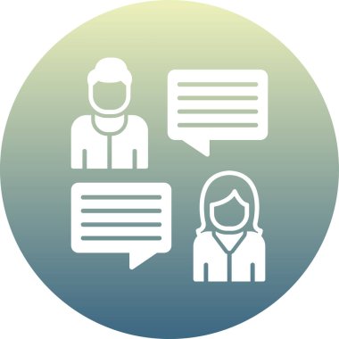 iş simgesi vektör illüstrasyonu