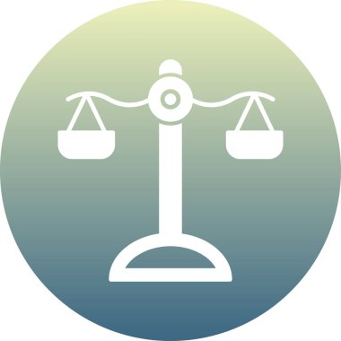 Ölçekler kutsal kişilerin resmi, vektör çizim