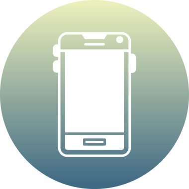 - Telefon. Web simgesi basit illüstrasyon