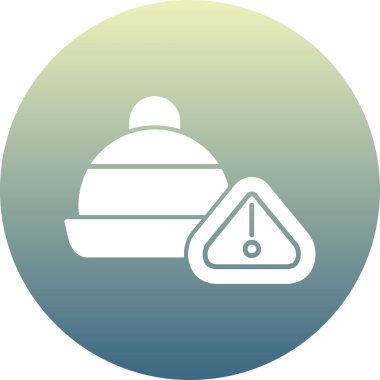 Gıda simgesinin vektör illüstrasyonu